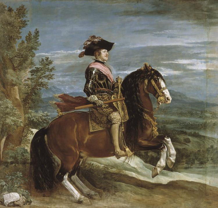 Diego Velazquez Philip IV on Horseback (df01) Norge oil painting art